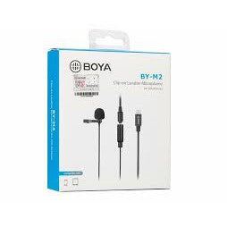 OYA BY-M2 M2 Clip-on Lavalier Microphone Lightning Port for iOS Devices