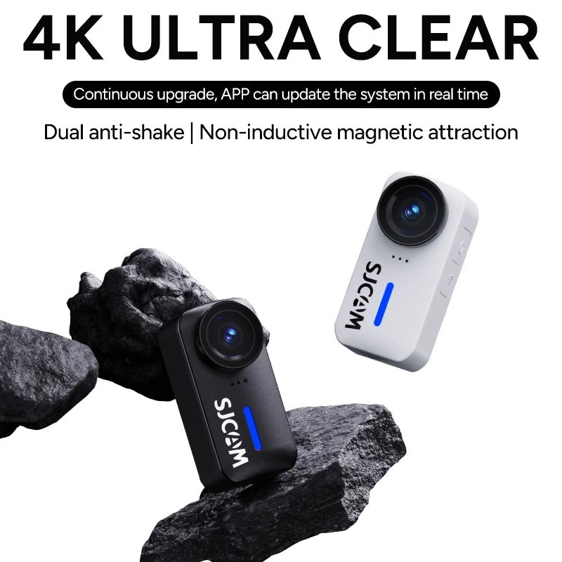 SJCAM C110 4K 30FPS Action Camera Waterproof Motorcycle Sports Outdoor Cycling Moto Vlog  Pocket Cam