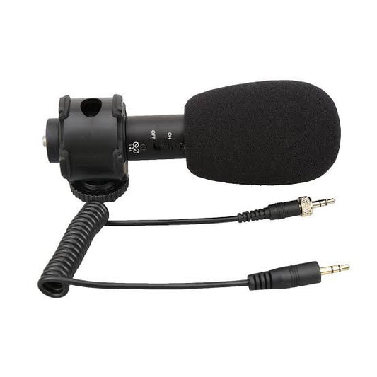 BOYA BY-PVM50 STEREO CONDENSER MICROPHONE VLOG  CAMERA ACCESSORIES YOUTUBE