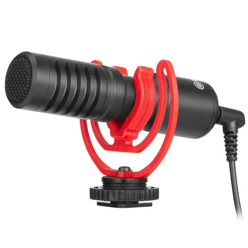 BOYA BY-MM1+ MM1 Plus Super-Cardioid Shotgun Microphone with Real Time Monitoring