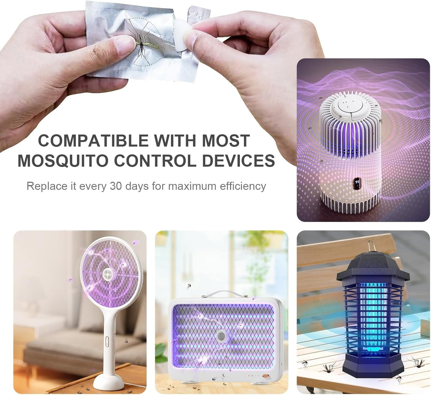 Xiaomi Octenol Mosquito Attractant Zapper 3 Pack Effective Mosquito Lure for Indoor Outdoor Use