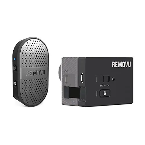 Removu RM-M1+A1 Wireless Microphone and Receiver for GoPro Hero4 Hero3 Hero3