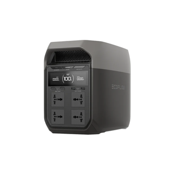 EcoFlow DELTA 3 Portable Power Station Expandable Battery Reliable Backup Perfect for Indoors Outdoors