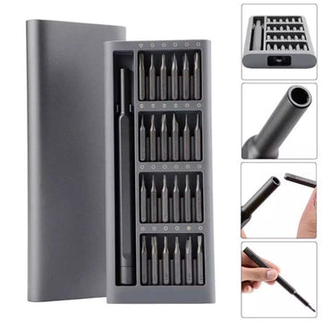 Xiaomi Mijia Wiha 24in1 Screwdriver kit Precision Screw Screwdriver Kit 60HRC Magnetic Screwdriver for multitude of appliances Multi Computer PC Mobile Phone Device Quartz watches cameras radios computers cell phones and drones repair tool VMI Direct