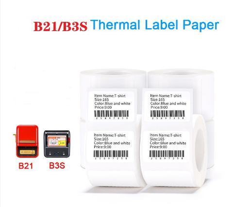 NIIMBOT B21 B3s Label sticker waterproof name tag label price tag sticker for price sticker paper waterproof tag price label sticker VMI Direct
