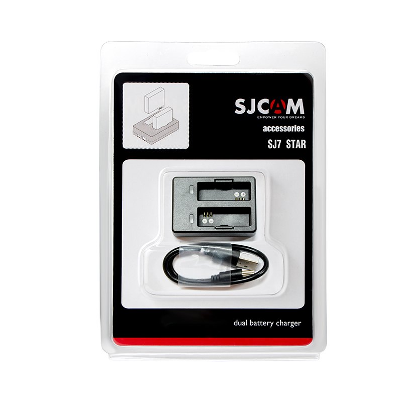 SJCAM Rechargeable Battery and Charger For SJ4000 SJ5000 SJ6 Legend SJ7 Star SJ8