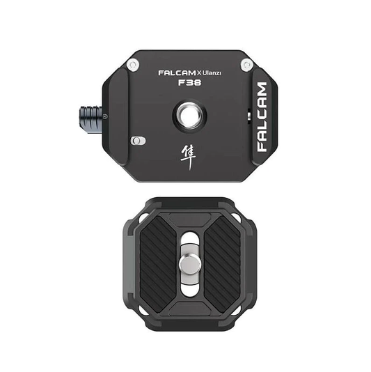 Ulanzi F38 Universal Arca-Swiss Plate Quick Release Set with Safe Lock for Action Cameras and Camera