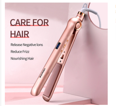 Bomidi HS1 2in1 Design Hair Straightener and Curler Negative Automatic Hair Curler Multi-Function