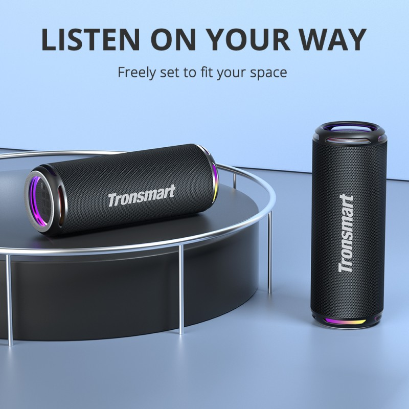 Tronsmart T7 Lite Portable Bluetooth Speakers with 360° Surround Sound Bluetooth App Control - VMI Direct