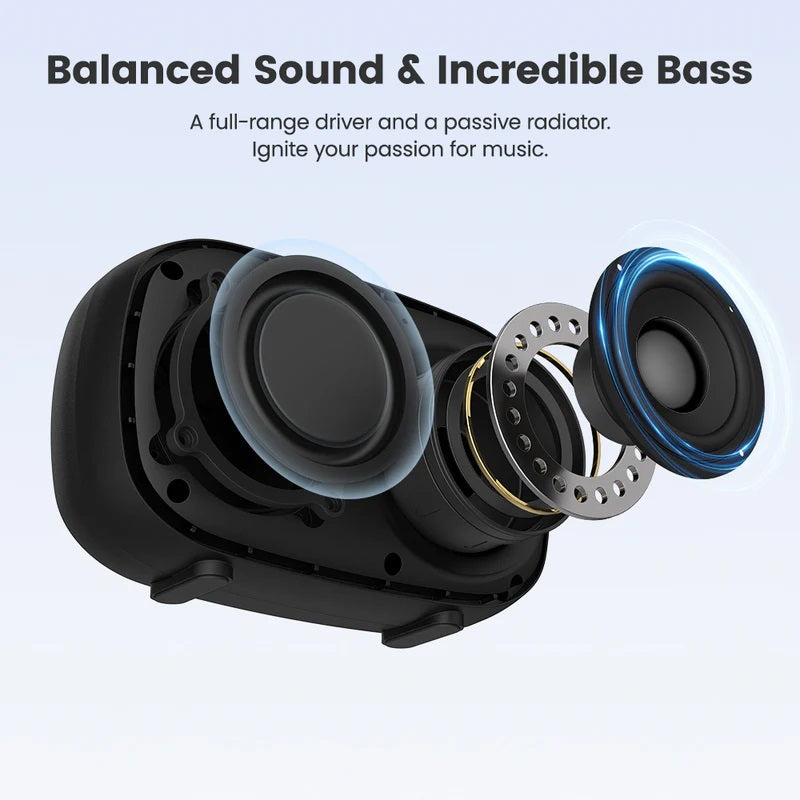 Sounarc P1 Portable Outdoor Speaker 5W Balanced Sound 8Hrs Of Playtime Bluetooth 5.3 for Indoor Gift