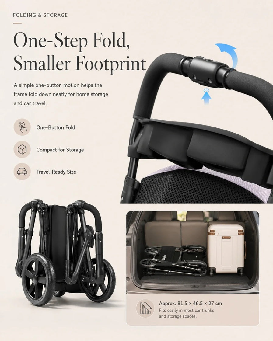 Bello SP02FD Detachable Portable Pet Stroller Dog Cat Cart Foldable Carrier Cage Trolley VMI Direct