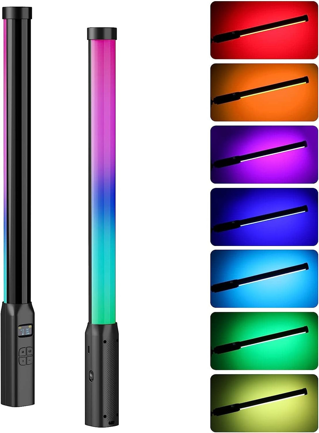 GXCT VL119  RGB Handheld LED Light Wand Video Stick with 20 Kinds of Light Effects