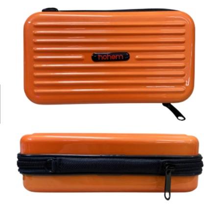 Hohem GC1 Hard Case Luggage Inspired Carrying Pouch with Strap Mini Trunk (Black/Orange) Gimbal hard case, Pouch for gimbal, Case bag for gimbal, Hard pouch for gimbal, Camera bags, Gimbal accessories