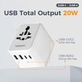 TESSAN TS-GM-1005N Universal Travel Adapter