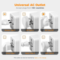 TESSAN TS-GM-1005N Universal Travel Adapter