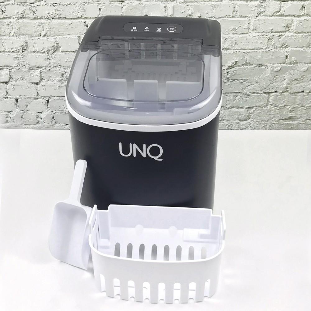 UNQ Portable New Type Ice Maker Automatic 15KG Quick Ice Maker Small Ice Maker Pop Bullet Round Ice Cube Maker Portable Automatic Electric Household Mini Square Shape Three Steps Ice Making Machine  by Hicon -  VMI DIRECT