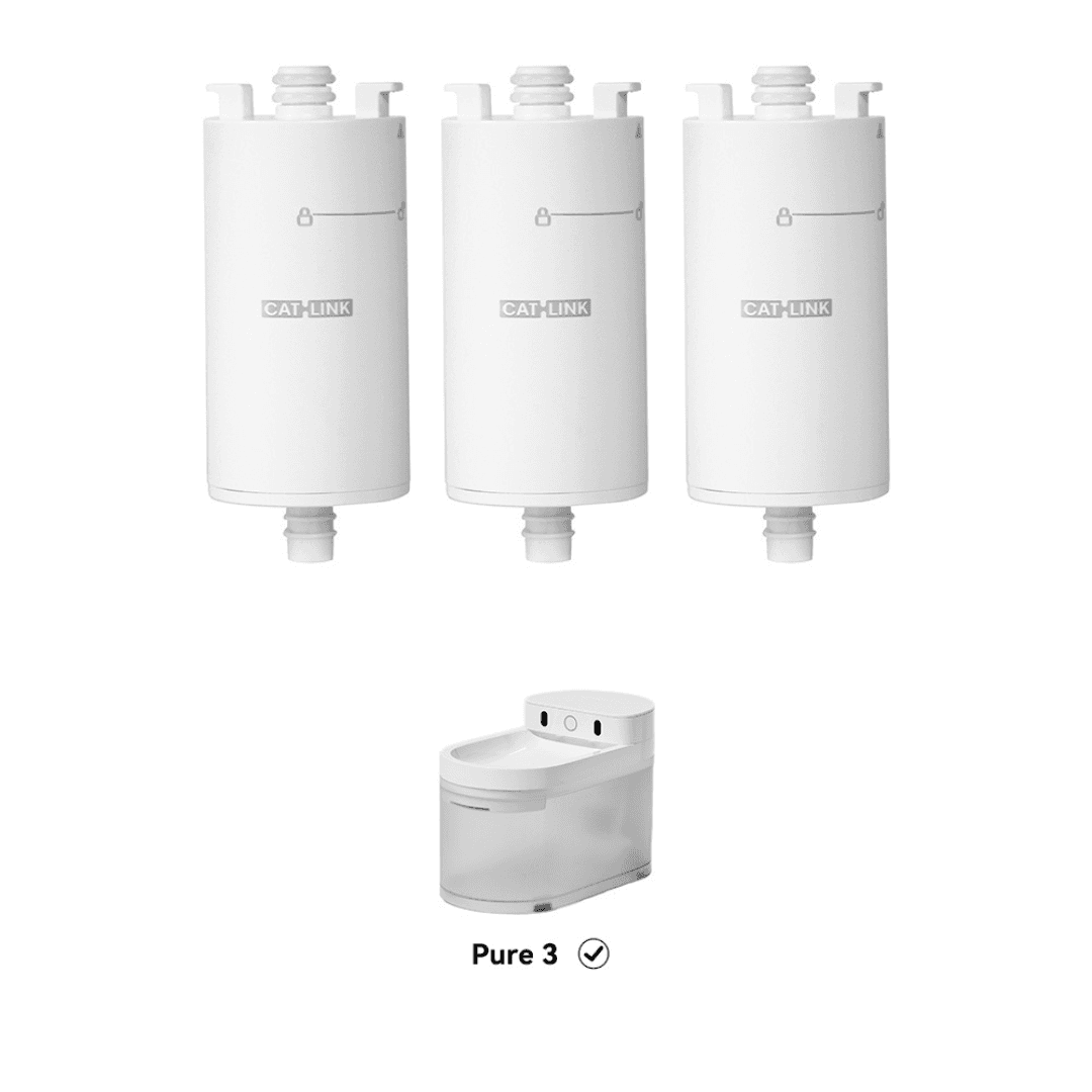 CATLINK AI Wireless Water Fountain 2.3L with 7 Layer Filtration VMI Direct