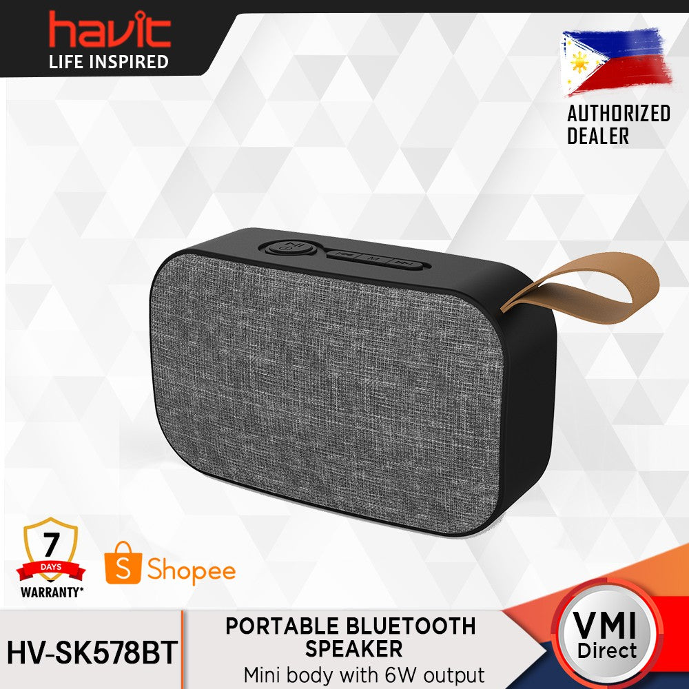 VMI DIRECT Havit SK578BT Linen Outdoor Wireless Speaker