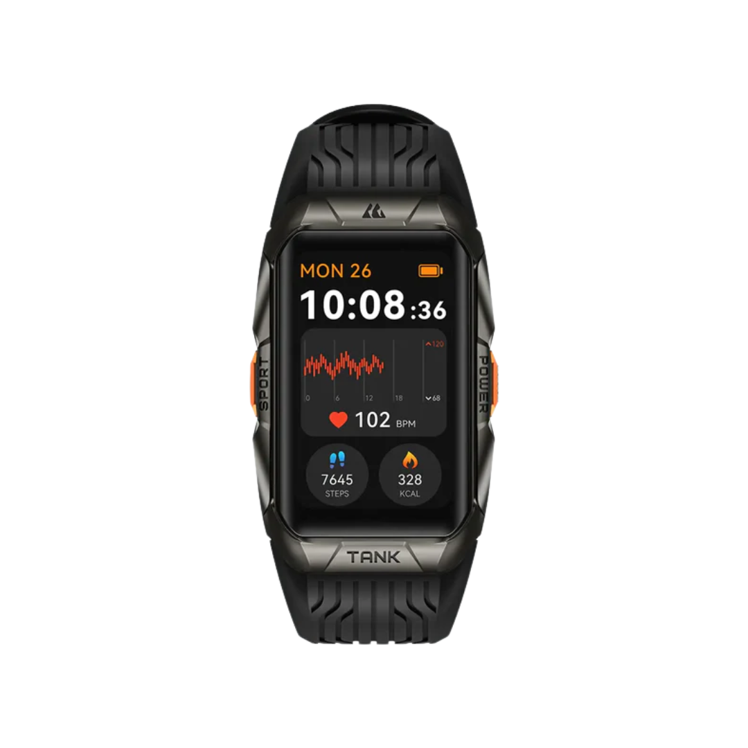 Kospet Tank X2 Ultra Smartwatch Dual-Band GPS 5ATM Waterproof MIL-STD Rugged Watch for Men Stainless Steel VMI Direct