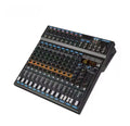 48V phantom power mixer for recording with multiple channels and digital display