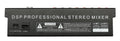 DSP Professional Stereo Mixer with 48V phantom power mixer for recording