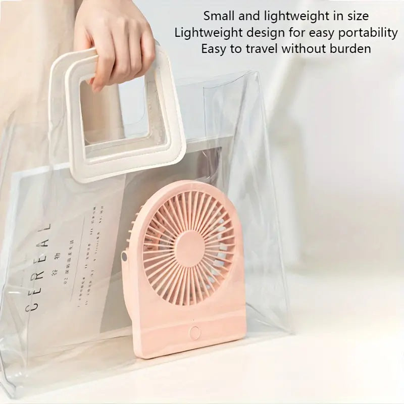 S194B USB Desk Fan Small Personal Fan 3 Speeds Wind Portable Quiet Can Be Hung Adjustment Table Fan for Better Cooling Home Office Car Indoor Outdoor White Personal Fan Wind for Home Room School Work office Travel Picnic Outdoor Indoor VMI Direct