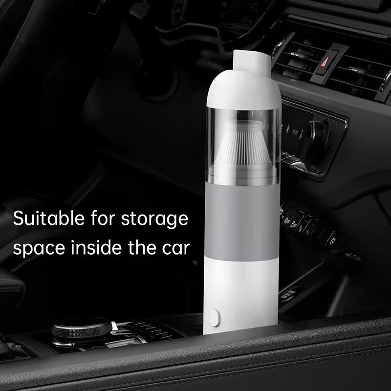 S112 Portable Car Vacuum Cleaner Handheld Vacuum Cleaner Car Home Dual Purpose Wireless Hand Suction Precision Filtration Rechargeable Mini Washable HEPA Filter Vacuum for Home Car Office Desktop Keyboard House Room Nursery - VMI Direct