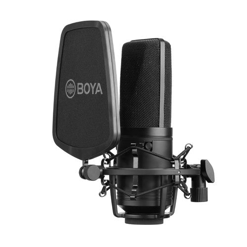 Boya BY-M1000 m1000 Large Diaphragm Condenser Microphone Studio Microphone Podcast