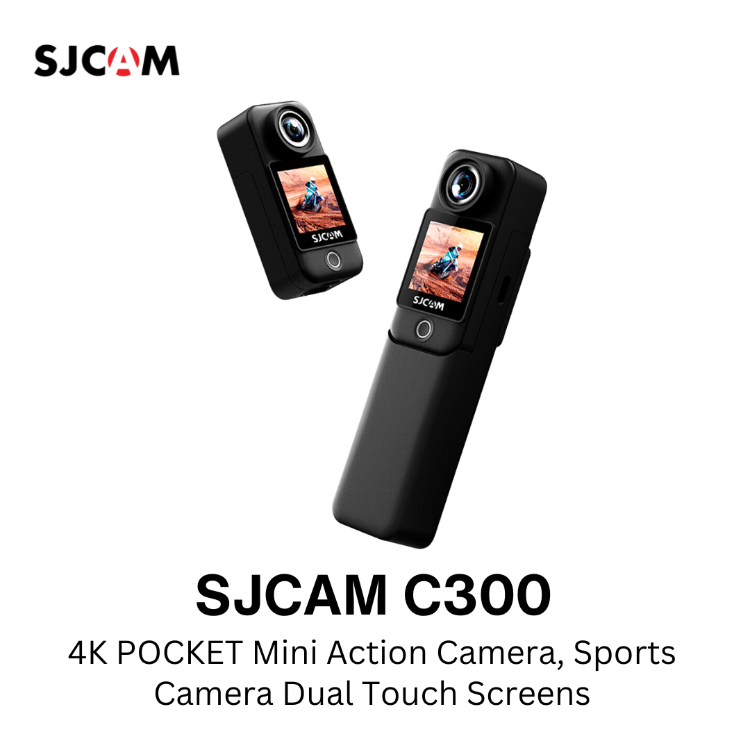 SJCAM C300 4K C300 POCKET 30FPS Mini Action Camera VMI Direct