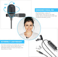 BOYA M1S lapel microphone with omnidirectional mic and lightweight design for clear audio recording