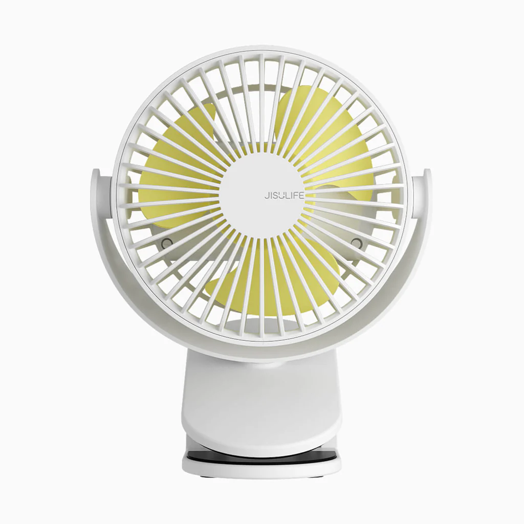 Jisulife FA18S FA29 FA29A 200mAh and 4000mAh Stroller Clip Fan Desktop Fan USB Rechargeable Fan 4 Gears Wind 360° Rotation