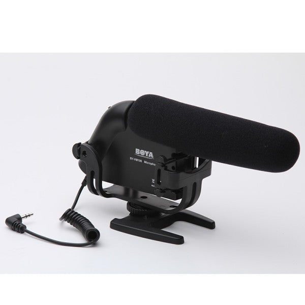 BOYA BY-VM190 Microphone with Windshield For DSLR video cameras