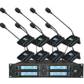 XTUGA YTS-8A 8 Channels UHF Wireless Microphone