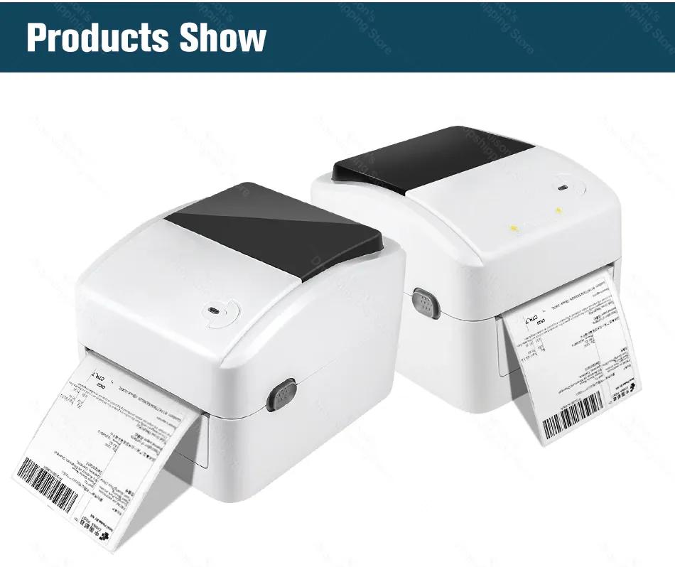 Xprinter XP-420B Thermal printer BLUETOOTH + USB Label Printer WIFI US