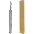 2.8m Photography Light Stand Stainless Steel With Air Cushion Aluminum Camera Adjustable Light Stand