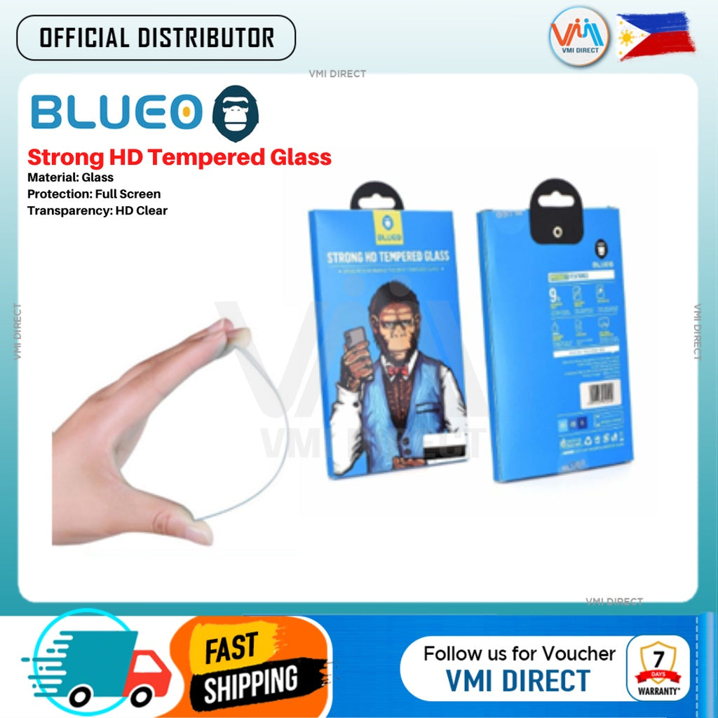 Blueo Strong HD Tempered Glass for iPhone  VMI Direct
