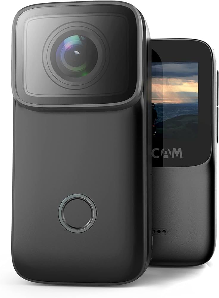 SJCAM C200 1.28”IPS Screen Mini Thumb Camera VMI Direct