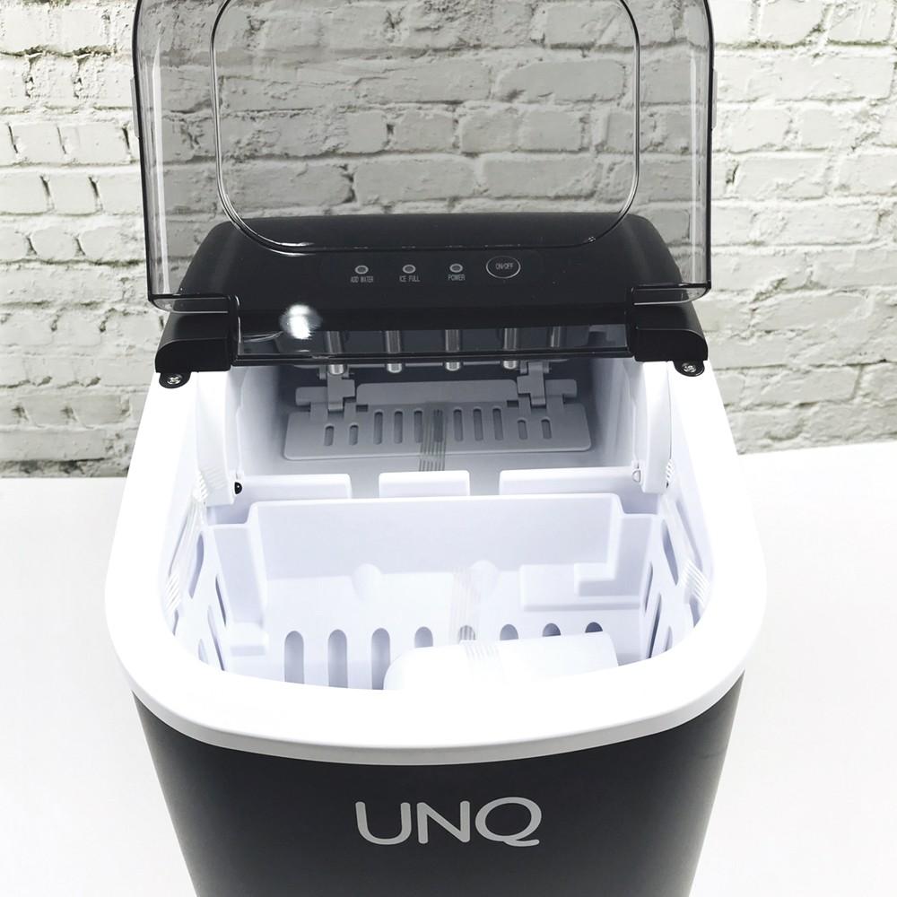 UNQ Portable New Type Ice Maker Automatic 15KG Quick Ice Maker Small Ice Maker Pop Bullet Round Ice Cube Maker Portable Automatic Electric Household Mini Square Shape Three Steps Ice Making Machine  by Hicon -  VMI DIRECT