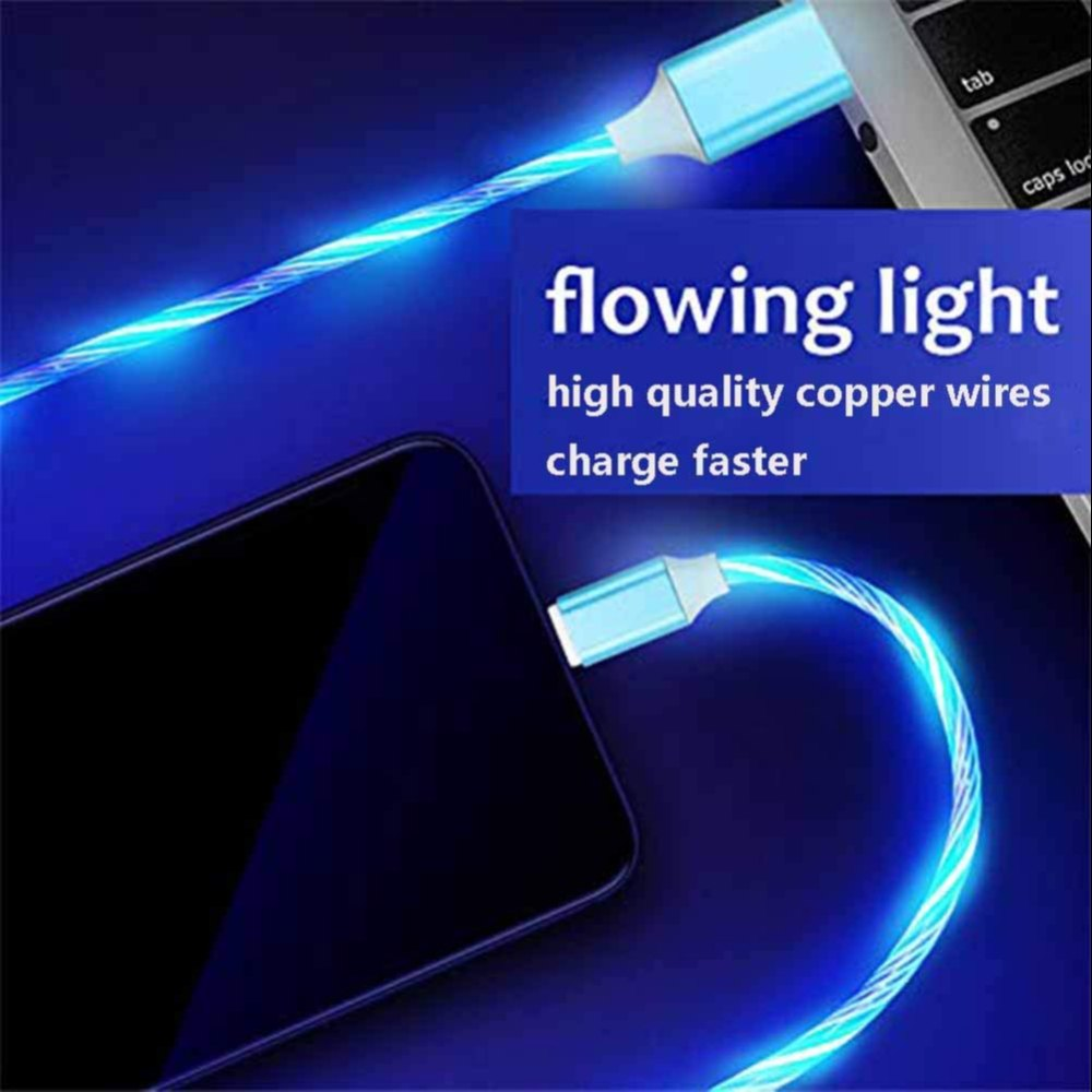 Lightgrooves Lightening USB Charging Cable LED Light Cable IOS Glowing Cable - VMI Direct