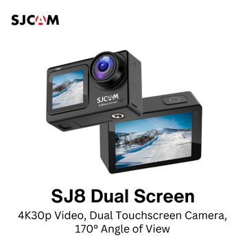 SJCAM SJ8 Plus 4k 30fps Dual Screen Wifi Action Camera