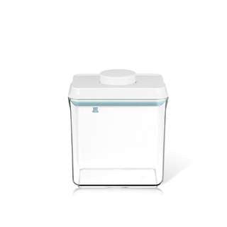 Ankou Airtight 1 Touch Button Clear Container With Scoop Spoon And Holder - VMI DIRECT