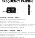 XTUGA PR260 Professional Wireless Saxophone Microphone UHF Instrument Mic for Stage and Live Shows