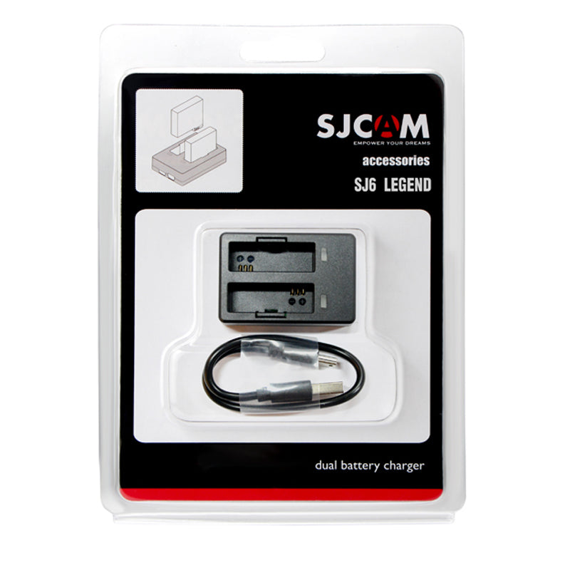 SJCAM Rechargeable Battery and Charger For SJ4000 SJ5000 SJ6 Legend SJ7 Star SJ8