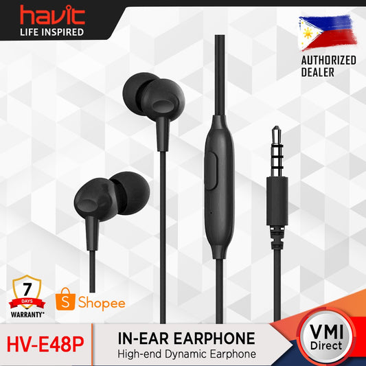 VMI DIRECT Havit E48P High-end dynamic in-ear earphone