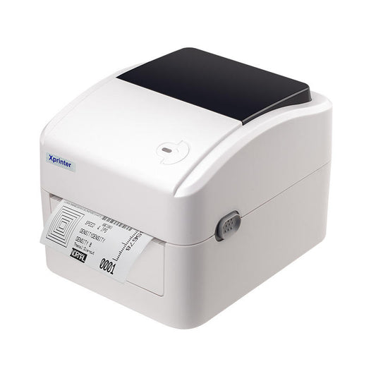 Xprinter XP-420B Thermal printer BLUETOOTH + USB Label Printer WIFI USB shipping label thermal printer a6 size waybill AWB print QR code from pc and IOS android anti-winding design Shipping label printer bluetooth waybill printer no ink waybill printer