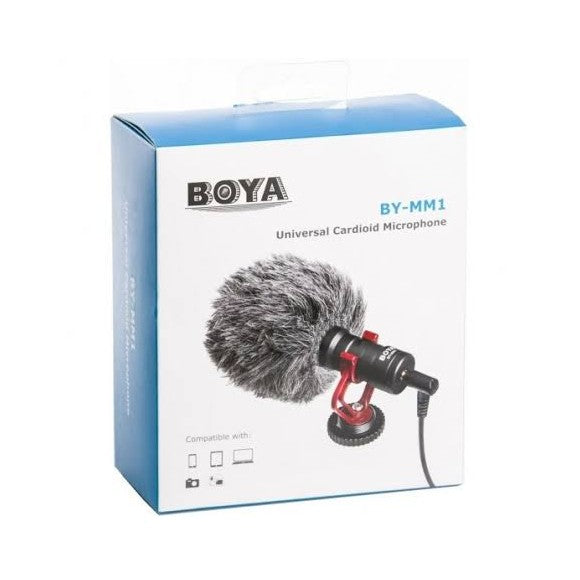 BOYA BY-MM1 Compact On-Camera Video Microphone / YOUTUBE /VLOGGER / Livestream Recording