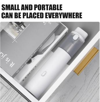 Lydsto H1 Portable Vacuum Cleaner 2500mah Rechargeable Handheld Wireless Vacuum Cleaner For Car Mini Vacuum Cordless Vacuum Cleaner VMI Direct