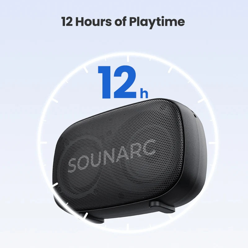 Sounarc P1 Portable Outdoor Speaker 5W Balanced Sound 8Hrs Of Playtime Bluetooth 5.3 for Indoor Gift