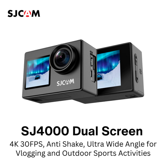 SJCAM SJ4000 Dual Screen WiFi Action Camera VMI Direct