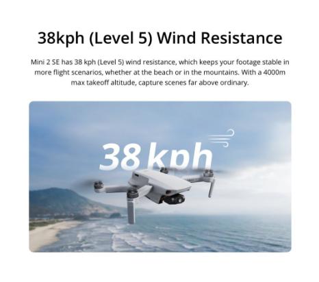 DJI Mini 2 SE Fly More Combo Remote-Controlled 2.7K HD Camera Drone with 32gb SD card & Power bank